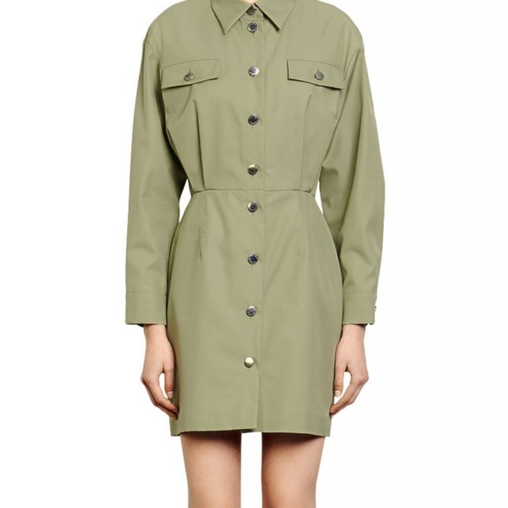 Sandro Argile dress